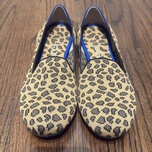 Rothy's Leopard Print Loafers, Spotted
